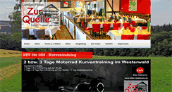 Desktop Screenshot of landgasthaus-zur-quelle.de